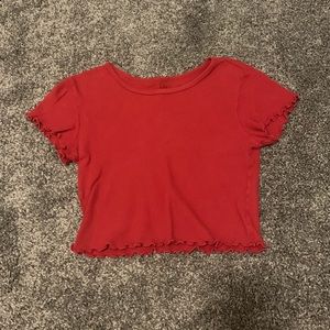 Red shirt